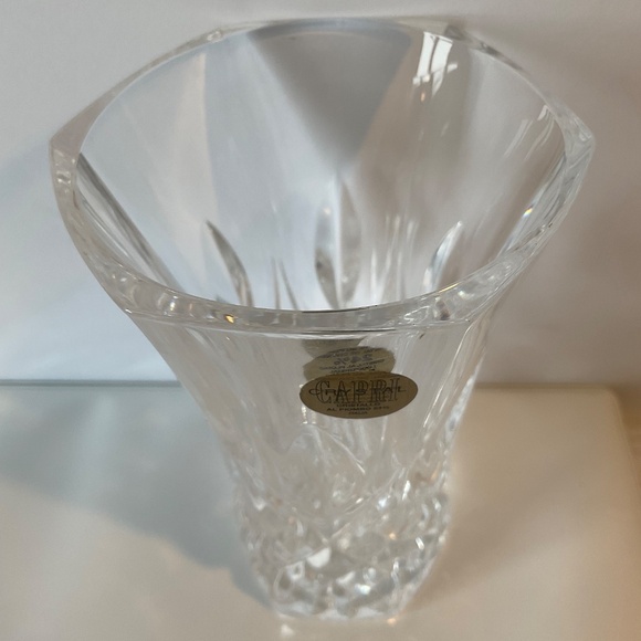 Capri Crystal - 24% Lead Crystal Vase 5” - Made in Italy - Picture 9 of 15